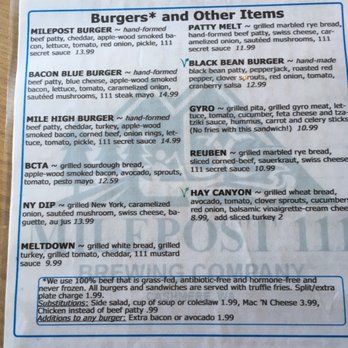 Milepost Brewing - Menu - American Near Me - Cashmere, Washington Milepost Brewing - Menu - American Near Me - Cashmere, Washington
