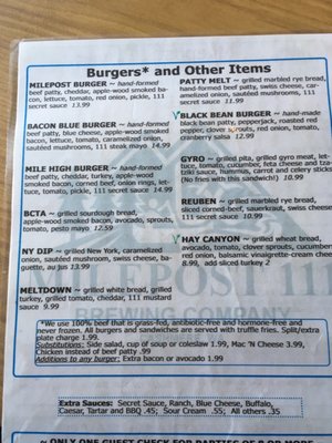 Menu photo 4 Milepost Brewing Cashmere, WA Menu photo 4 Milepost Brewing Cashmere, WA