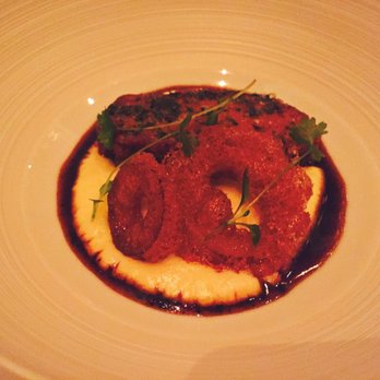 Per Se - Tasting menu item 5: Ris de veau (sweetbreads) - French Near Me - New York, New York