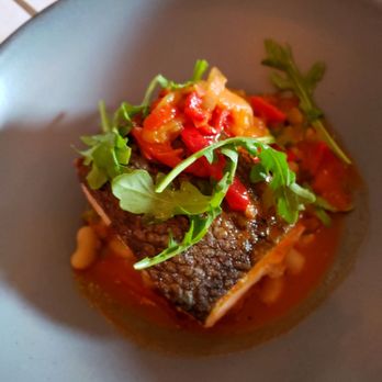 Fat Ox - Yummy, salmon with crispy skin - Italian Near Me - Scottsdale, Arizona
