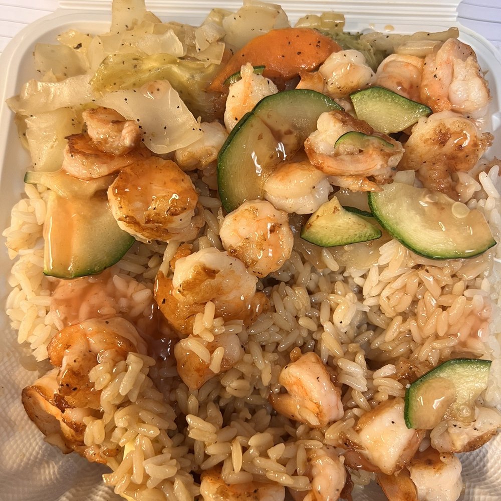 Shrimp teriyaki Shrimp teriyaki