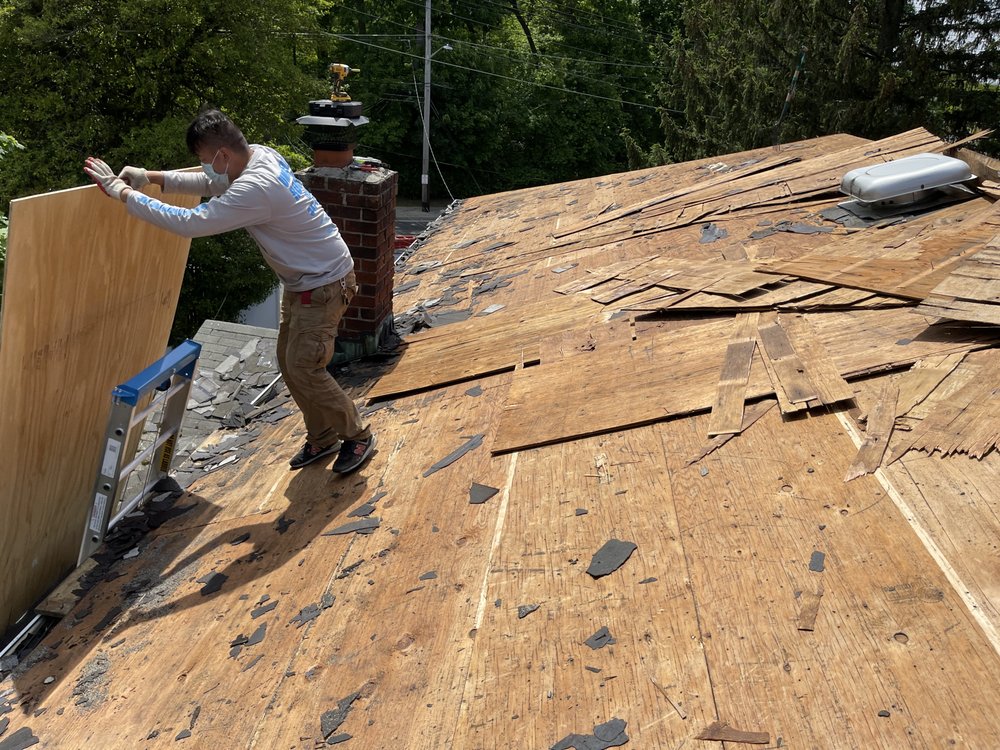 Slide of Galaxy Roofing