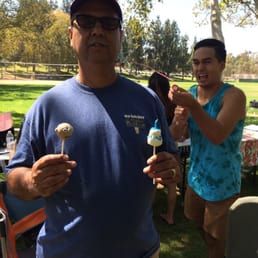Dad's 60th! Super cute old man and birthday cake cake pop!