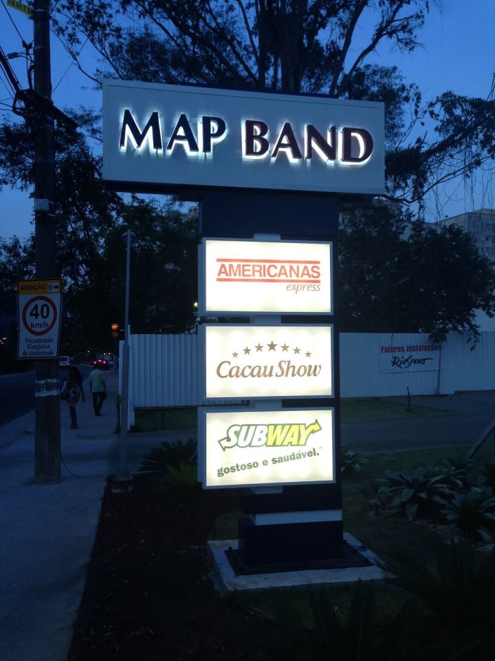 Shopping Map Band