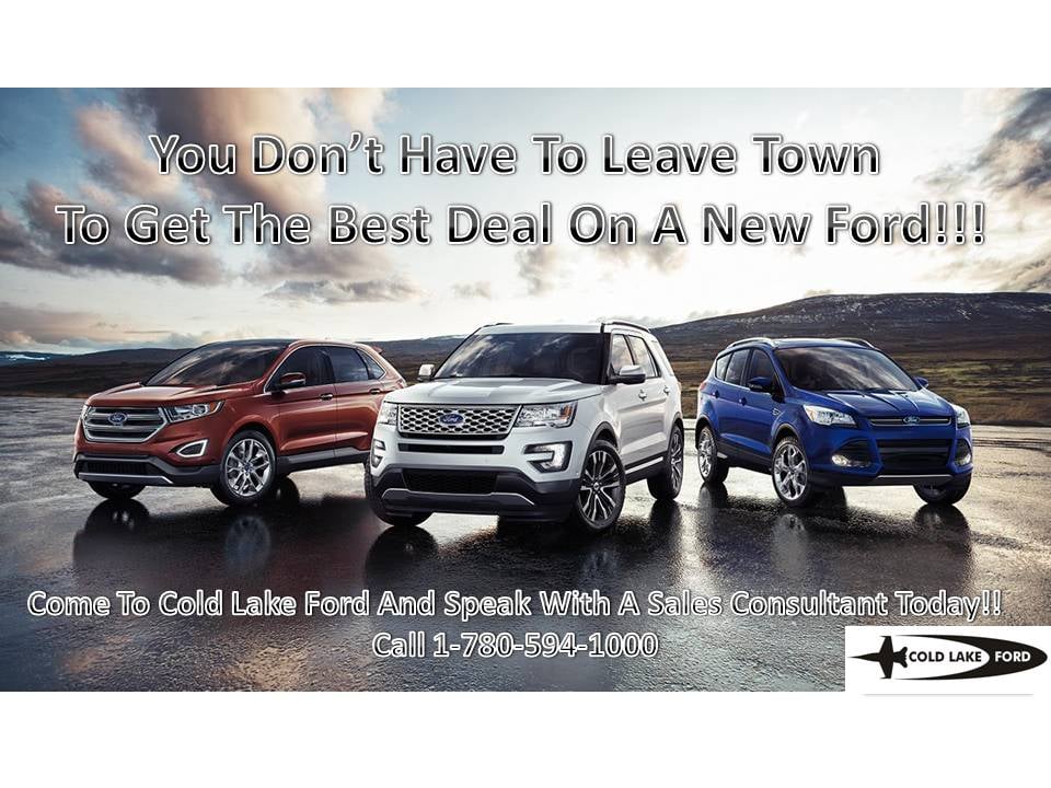 COLD LAKE FORD Updated September 2024 3817 50th Street, Cold Lake