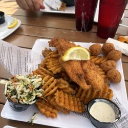 Fried fish platter