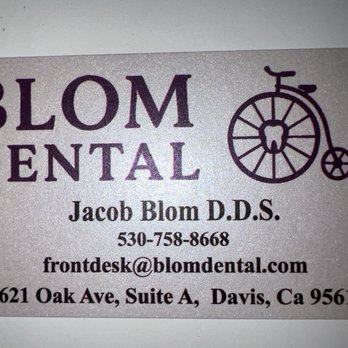 Blom Dental - Business card - General Dentistry Near Me - Davis, California Blom Dental - Business card - General Dentistry Near Me - Davis, California
