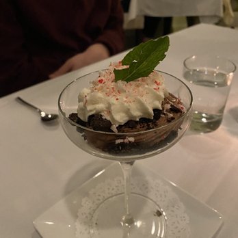 Anya - Chocolate mousse with peppermint - Steakhouses Near Me - Thompson, Connecticut