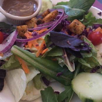 Characters - Side salad with strawberry vinaigrette - Bars Near Me - Sloatsburg, New York