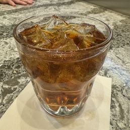 Bourbon and coke Bourbon and coke
