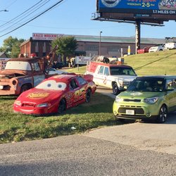 Coach Harder car #2 hanging with his buddies!