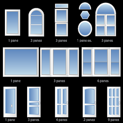 Bonjour Window Cleaning - $2.00 a pane.