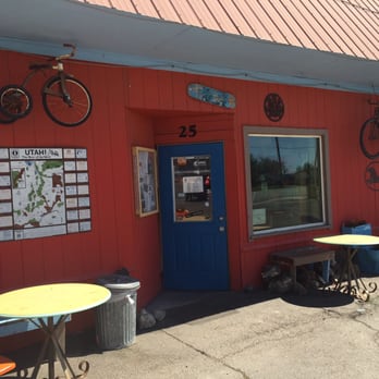 Green River Coffee Co.  - Unassuming and cute front door - Coffee & Tea Near Me - Green River, Utah