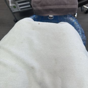 Mio Nails & Spa - Dirty towel they threw on me. - Nail Salons Near Me - Huntington Beach, California Mio Nails & Spa - Dirty towel they threw on me. - Nail Salons Near Me - Huntington Beach, California