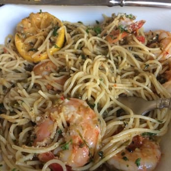 The Manship Wood Fired Kitchen - Gulf pasta. Very flavorful and  lots of shrimp!! - New American Near Me - Jackson, Mississippi
