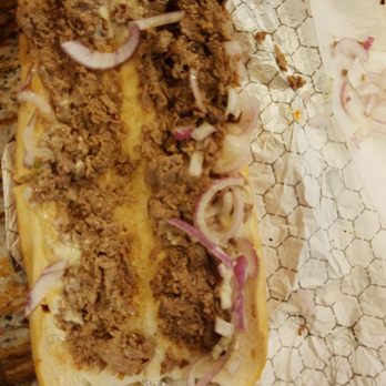 HG New Hope Pizza - Cheesesteak "Fried" onions - Pizza Near Me - New Hope, Pennsylvania