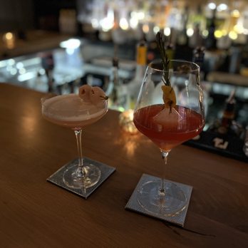 Sushi Bada - Lychee martini and old fashioned with smoked cinnamon clove - Japanese Near Me - Suffern, New York