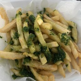 Soggy fries why not put on side if its a to go order Soggy fries why not put on side if its a to go order