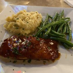 The Broadway Pub - Salmon dinner ($21 I think)