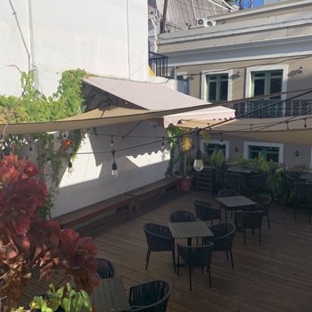 Scryer Rum - Patio loungr - Whiskey Bars Near Me - San Juan, Puerto Rico