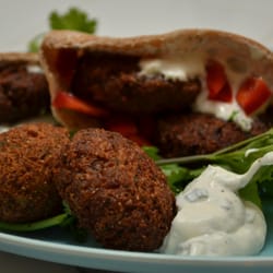 Star Deli - Falafel Sandwich on our Home Made Pita
