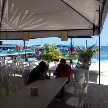 Mocambo - The sand is really that white and the water is that blue! - Seafood Near Me - Isla Mujeres, ROO Mocambo - The sand is really that white and the water is that blue! - Seafood Near Me - Isla Mujeres, ROO