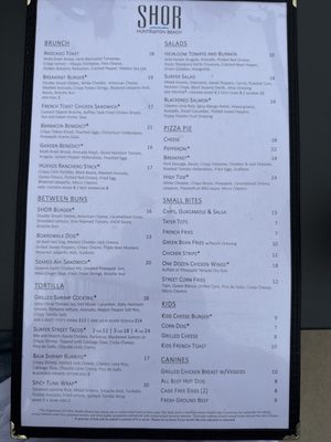 Menu photo 8 Shor Huntington Beach, CA Menu photo 8 Shor Huntington Beach, CA