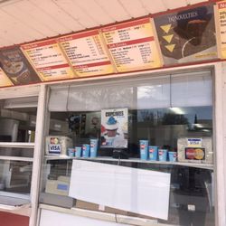 Dairy Queen Store - Some of the menu