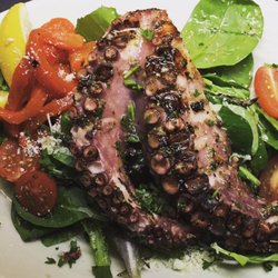Ceno Grille - Grilled octopus on special!