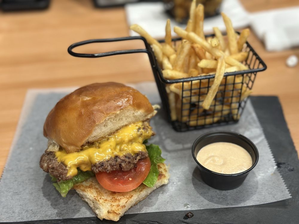 Food from Voodoo Burgers