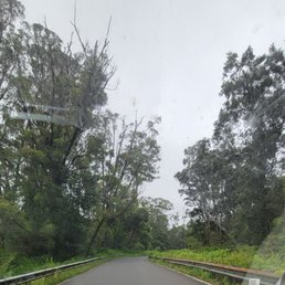 One of many narrow bridges.