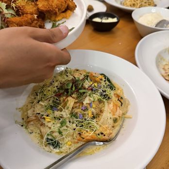 DEMI - Salmon pasta - Japanese Near Me - Palo Alto, California