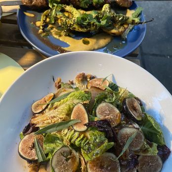 Shukette - Shukette Salad and Steak Kebab - Middle Eastern Near Me - New York, New York