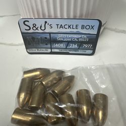 S & J's Tacklebox - 1oz Brass bullet weights. Just as advertised on Amazon. Packaged well and quick shipping to socal.