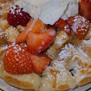Hungry Jack's - New York cheesecake waffle - American Near Me - Crosby, Texas