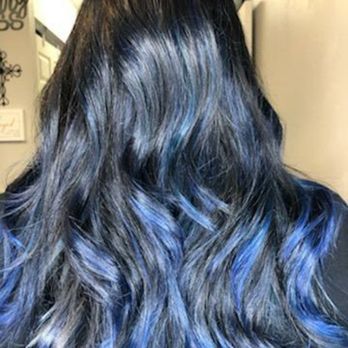Debi & Co Color studio - A pretty recent iteration of my standard black & blue balyage request. - Hair Salons Near Me - San Antonio, Texas Debi & Co Color studio - A pretty recent iteration of my standard black & blue balyage request. - Hair Salons Near Me - San Antonio, Texas
