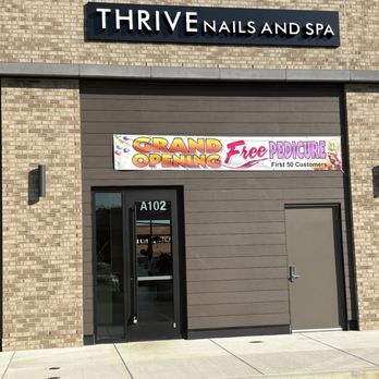 Thrive Nails and Spa - Back of the business - Nail Salons Near Me - Annapolis, Maryland