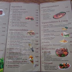 Sait Kebab Salonu - Die Karte
