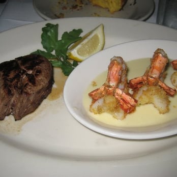 Morton's The Steakhouse - Shrimp Alexander and steak - Steakhouses Near Me - Honolulu, Hawaii