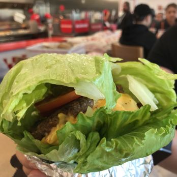 Five Guys - Lettuce wraps! - Fast Food Near Me - Sand City, California