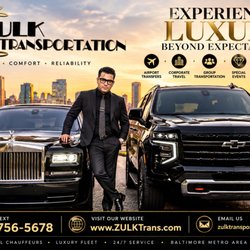 Zulk Transportation - ZULK TRANSPORTATION
Where High-End Luxury Meets Elegance, Comfort, and Exceptional Chauffeur Service."
Travel in Style. Arrive in Luxury.
