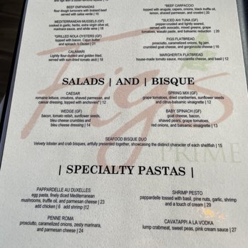 Fig's Prime - Menu. - Steakhouses Near Me - Altamonte Springs, Florida