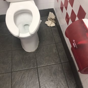 Five Guys - People throwing dirty paper towels in corner! - Burgers Near Me - Fort Wayne, Indiana