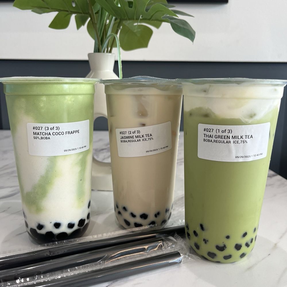Tea-Amo - Ahhh all these drinks are bangers! musttt try! Do 75% sweet - Juice Bars & Smoothies Near Me - Richmond, Texas Tea-Amo - Ahhh all these drinks are bangers! musttt try! Do 75% sweet - Juice Bars & Smoothies Near Me - Richmond, Texas