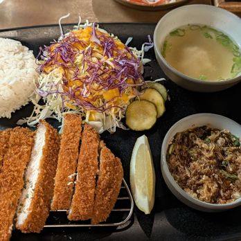 Hana Katsu - Pork rosu katsu, huge portions!! - Japanese Near Me - Bothell, Washington Hana Katsu - Pork rosu katsu, huge portions!! - Japanese Near Me - Bothell, Washington
