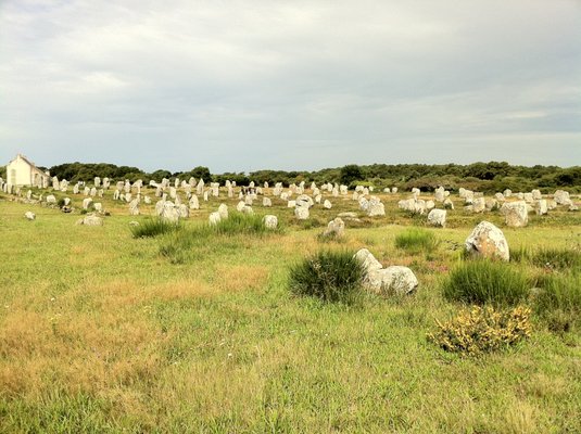 Alignements of Carnac by null