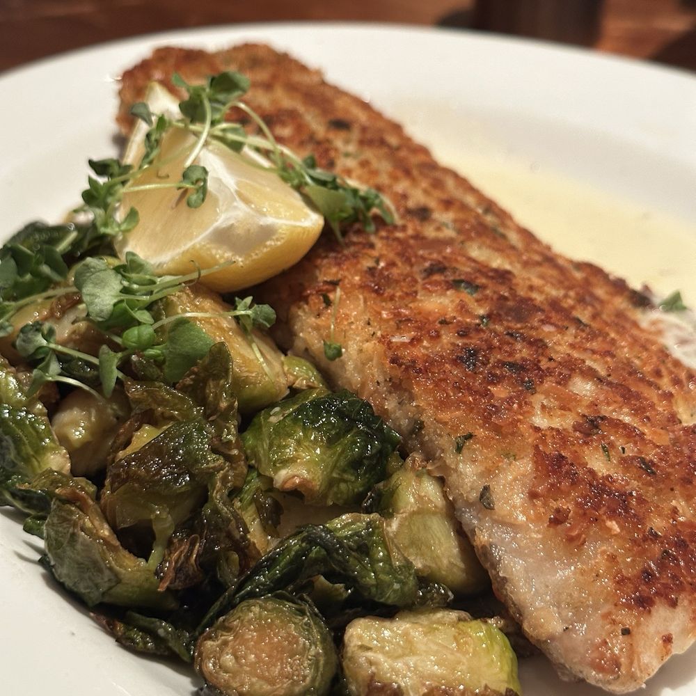 Di Pescara - Almond-Crusted Whitefish - Italian Near Me - Northbrook, Illinois