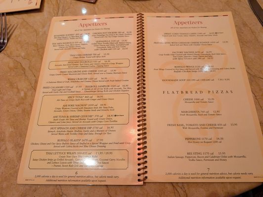 Menu photo 3 The Cheesecake Factory Austin, TX