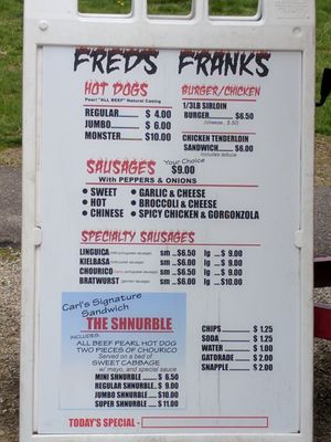 Menu photo 4 Fred's Franks Wakefield, MA