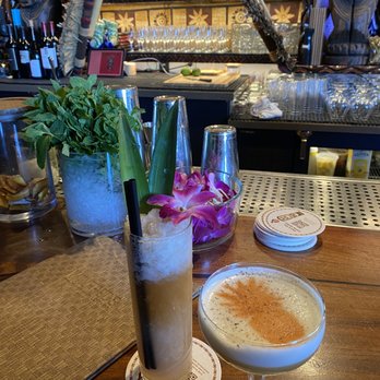 Wilfred's Lounge - Drinks at the bar! Pink Paradise and Wilfred's Flora (my favorite). - Hawaiian Near Me - Napa, California Wilfred's Lounge - Drinks at the bar! Pink Paradise and Wilfred's Flora (my favorite). - Hawaiian Near Me - Napa, California